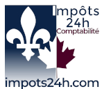 Logo Impots 24h Comptabilité par Celyne Lessard